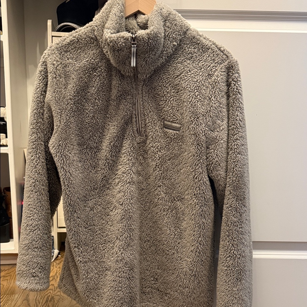 Simply Southern Gray Fleece Jacket